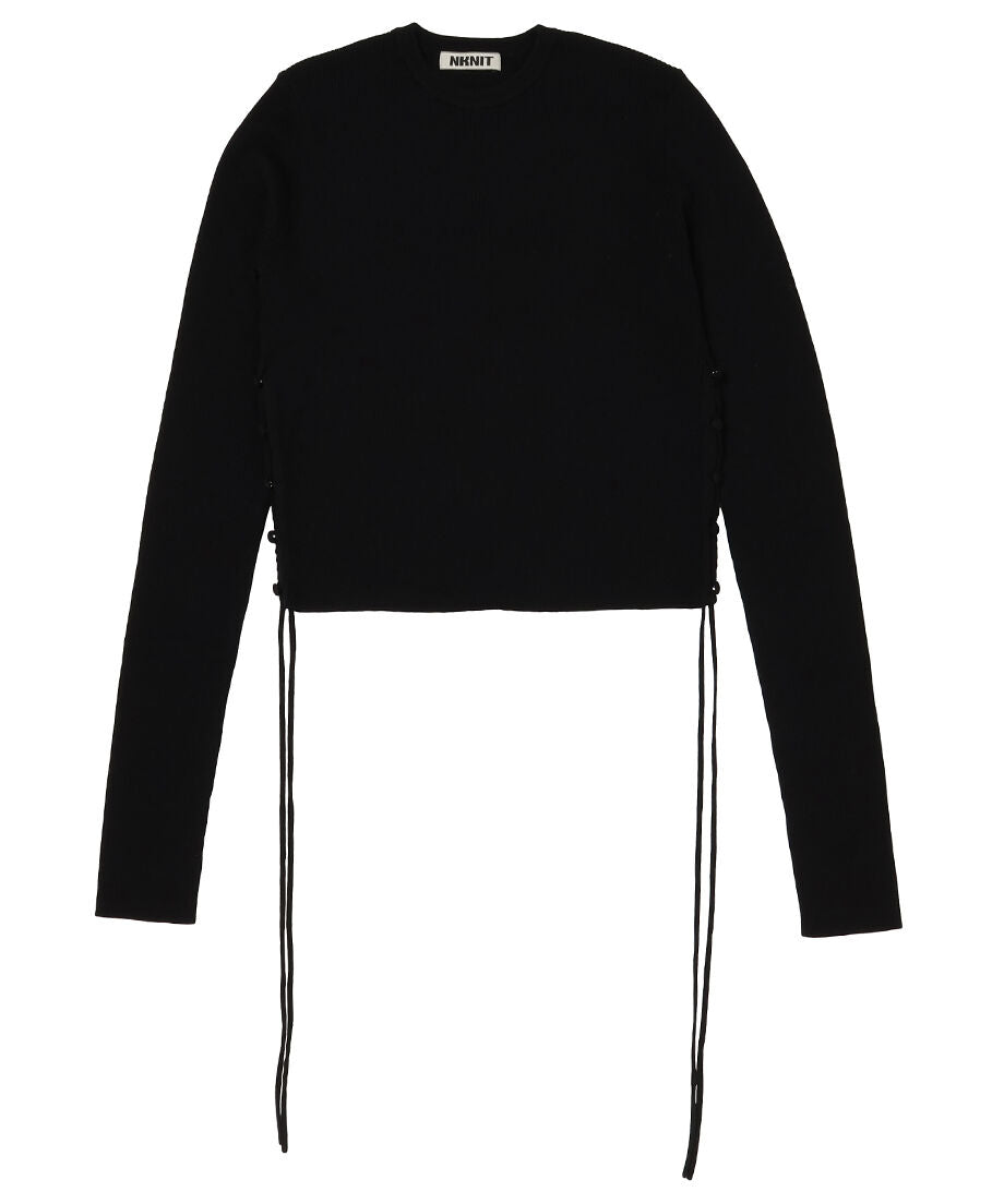 rib side slit KNIT_7