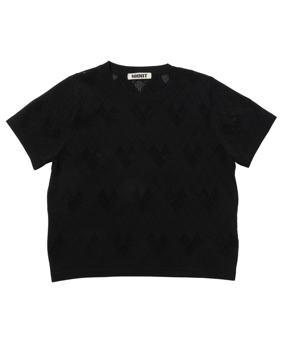mesh♡ KNIT T-shirt_5