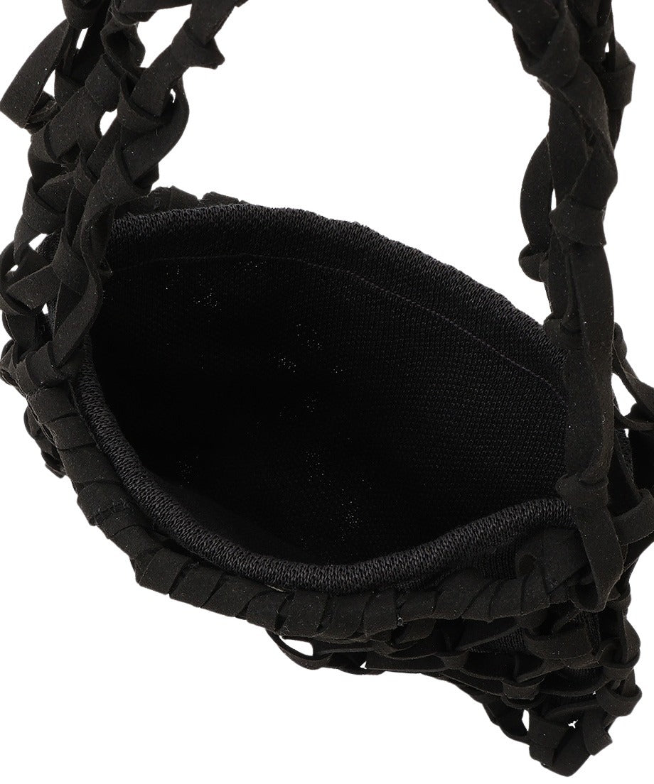 suede macrame bag 【small】_11