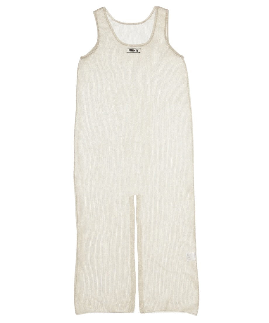 sheer metallic KNIT dress_4