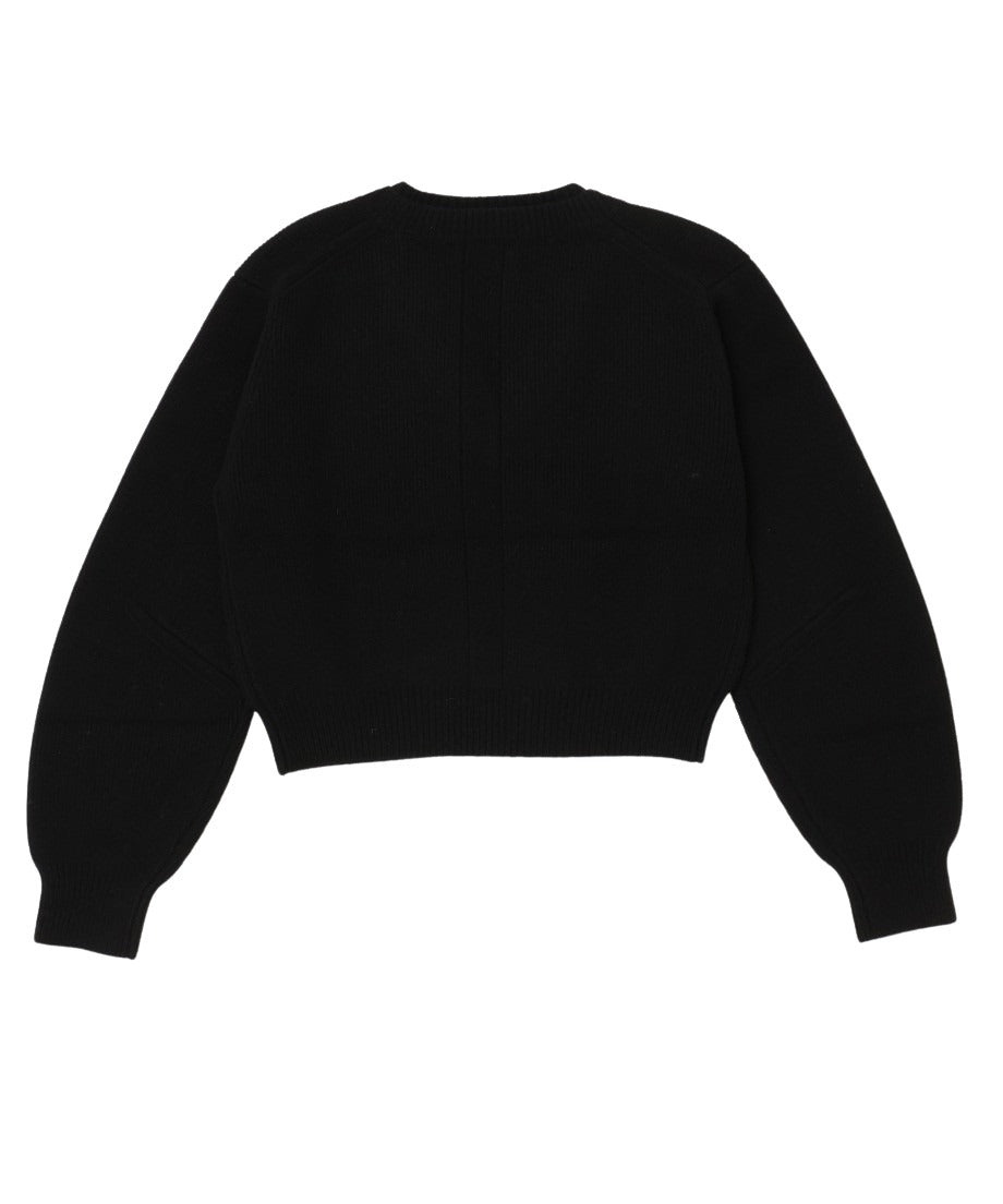V-neck mix color KNIT_15