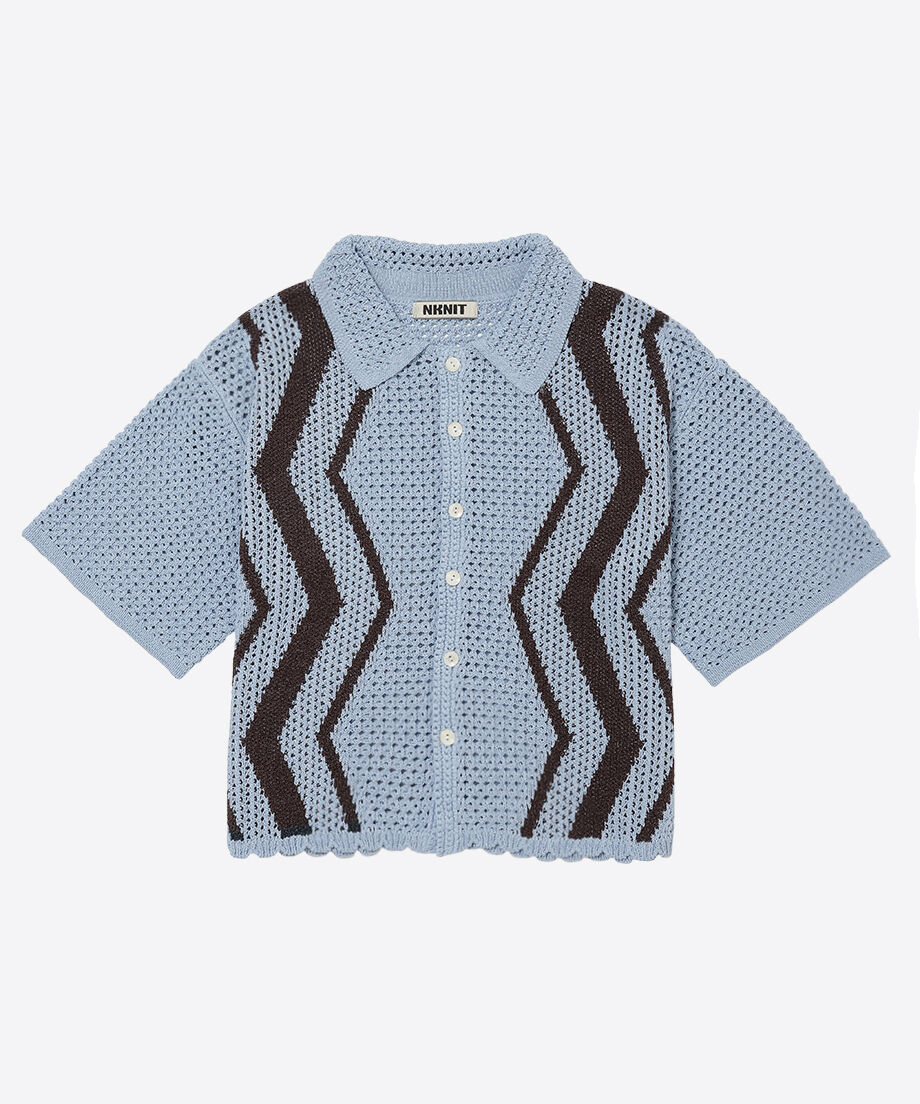 zigzag paper knit shirts_7