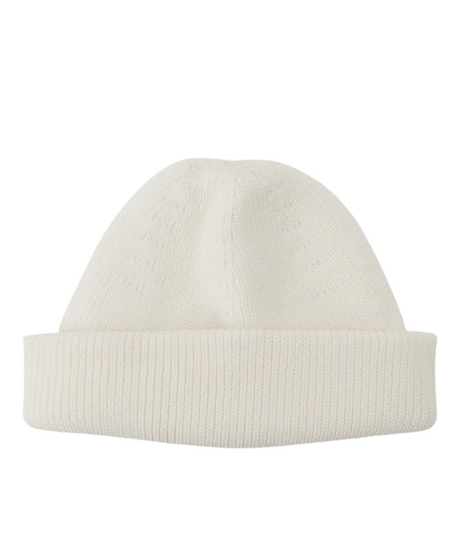 cotton nylon KNIT beanie_5