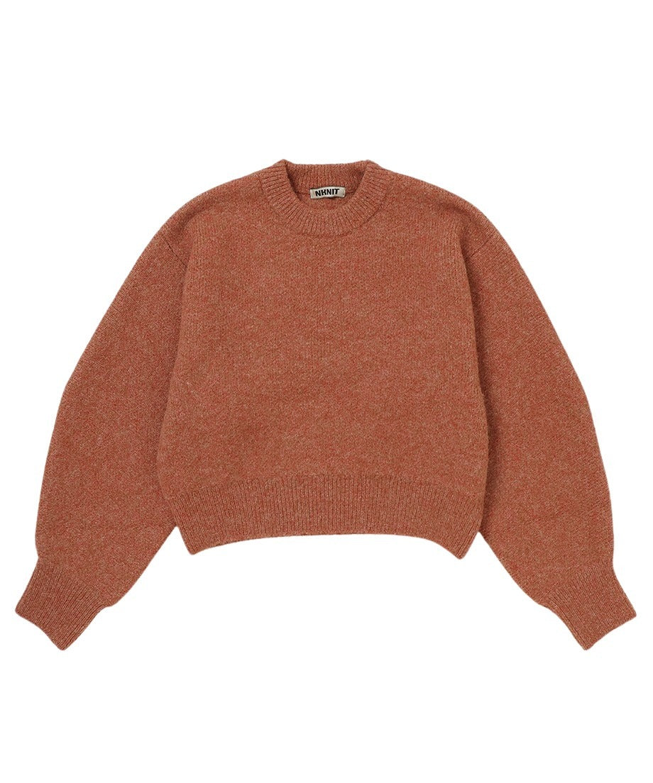 volume sleeve pull over KNIT_4