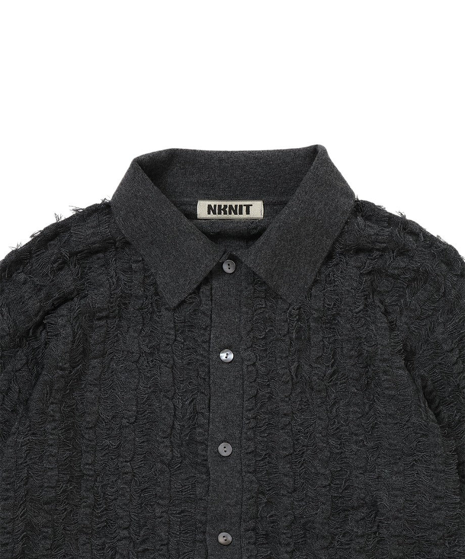 fringe KNIT shirt_8