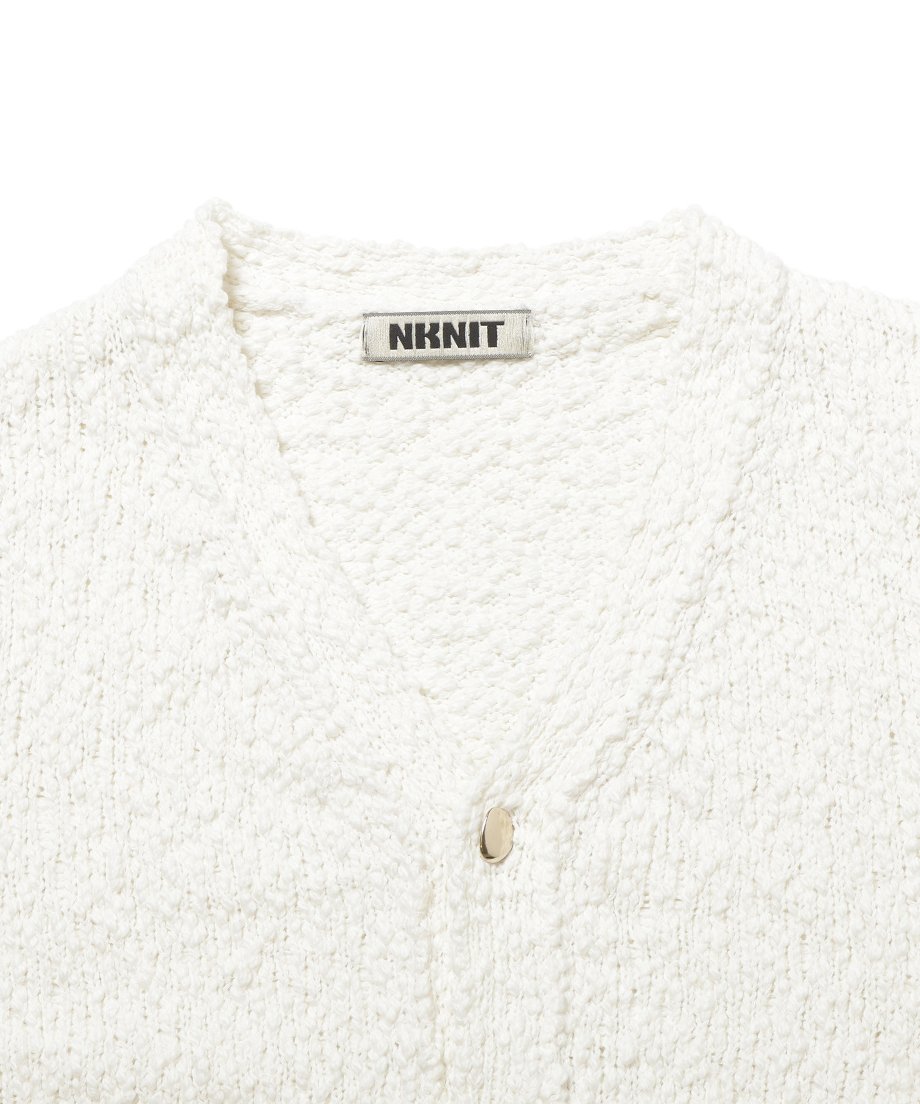 V-neck KNIT vest_12