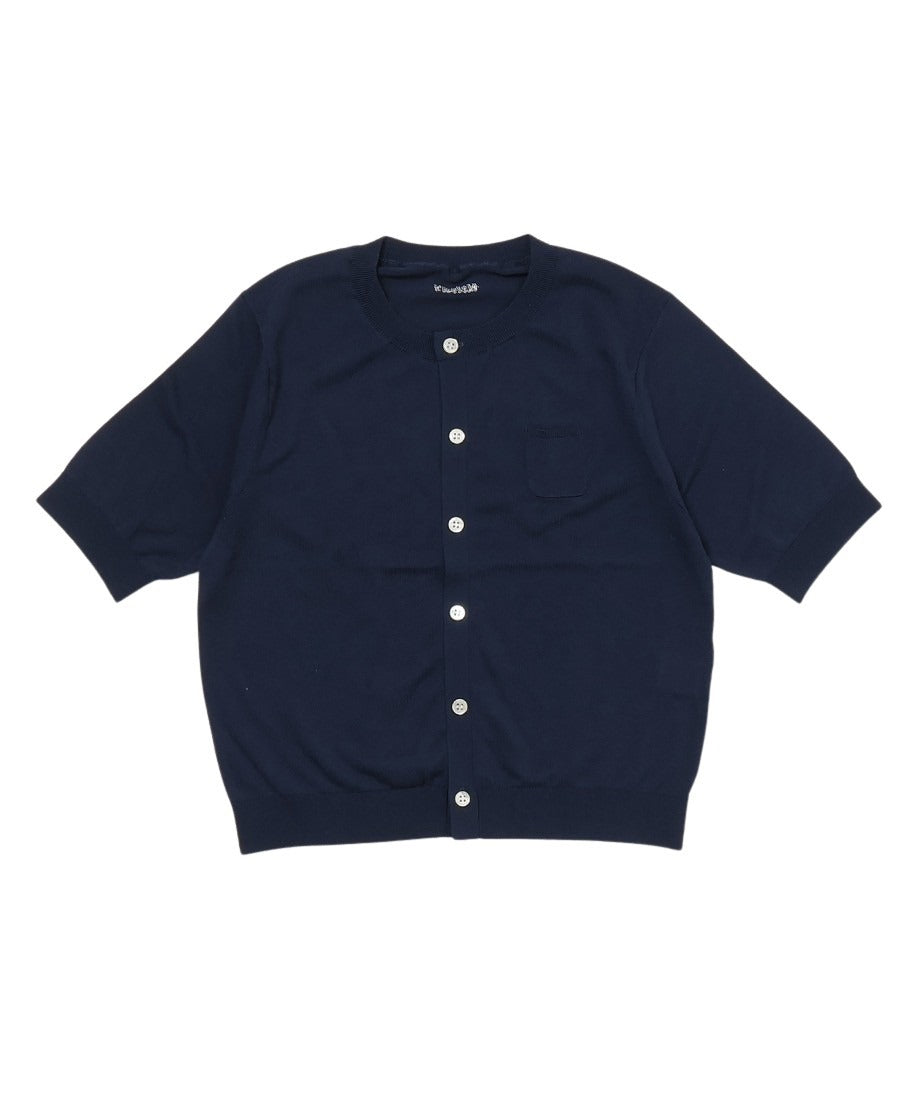 silk cotton crew neck KNIT T-shirt_6