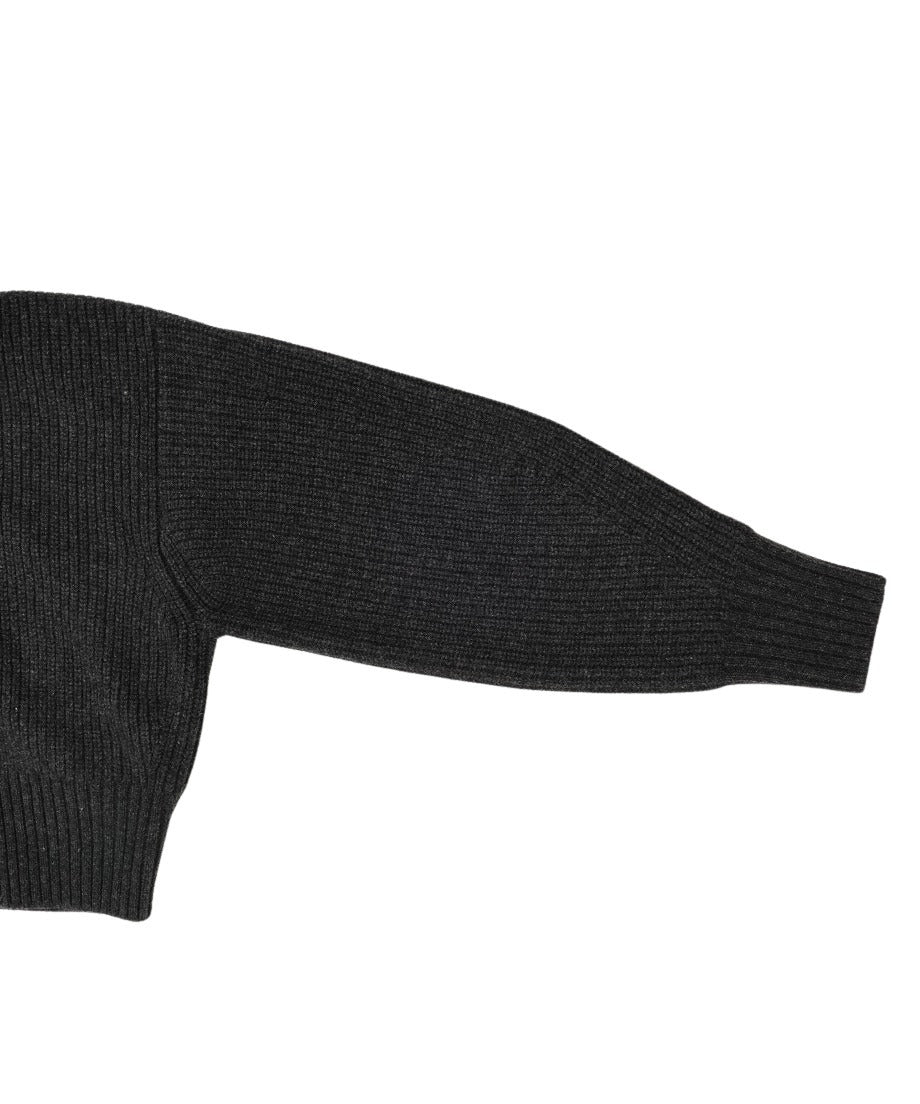 zipper double collar KNIT_13