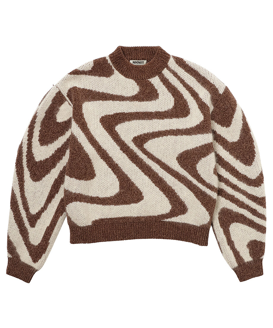 wave jacquard KNIT BIG_2