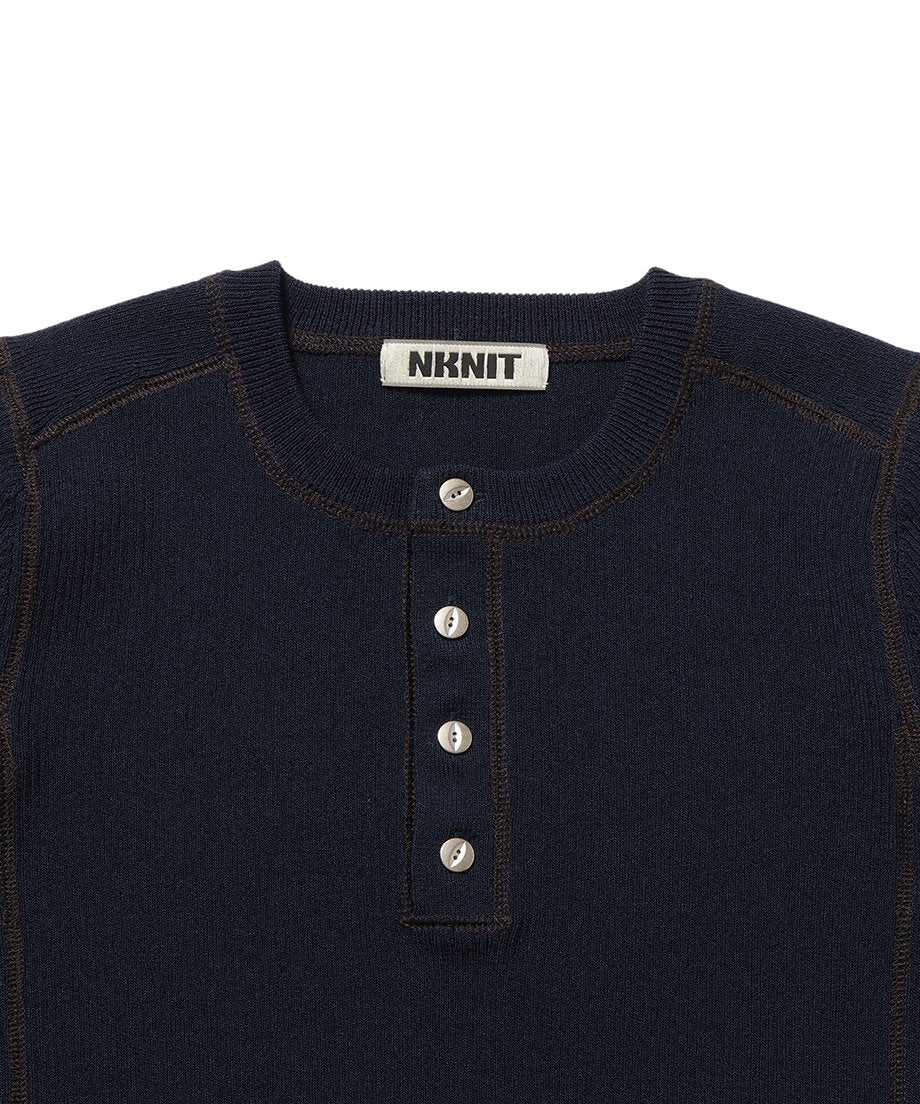 heavy weight henry neck KNIT_9