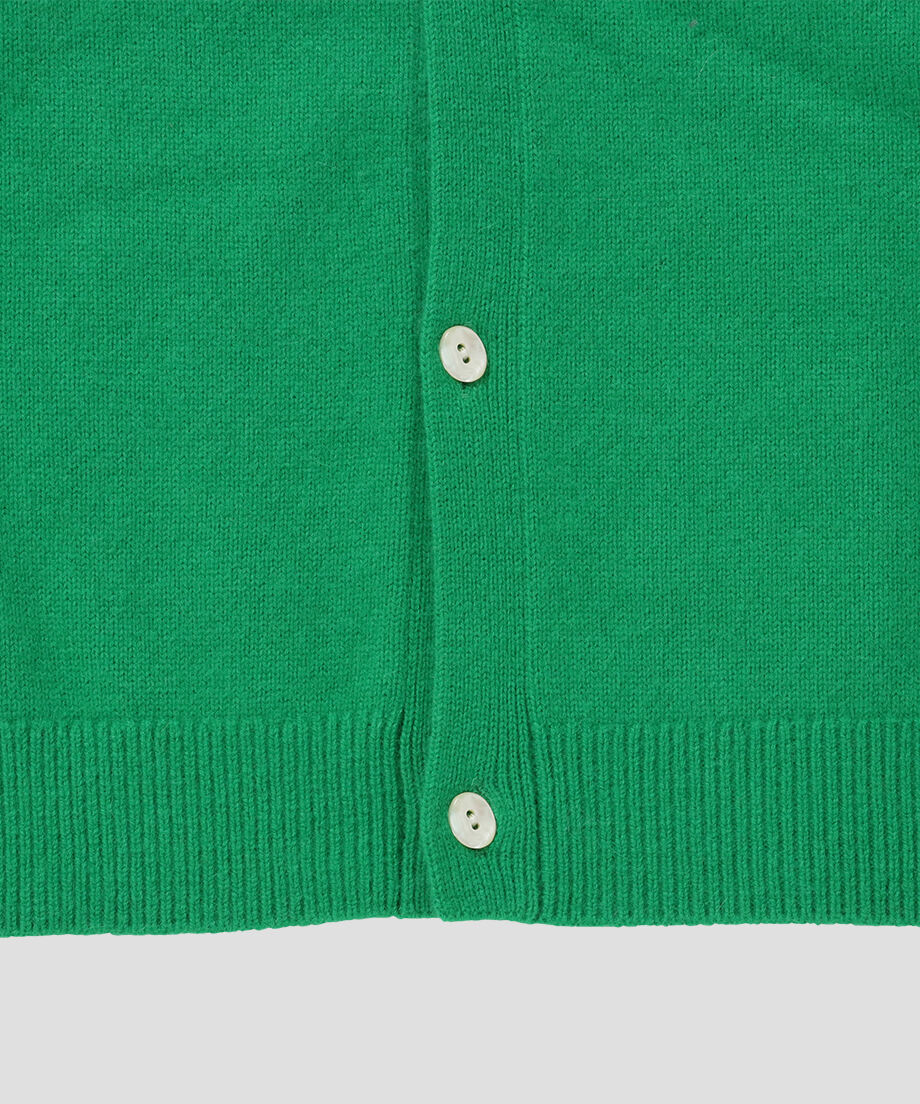 raccoon mix collar KNIT cardigan_6