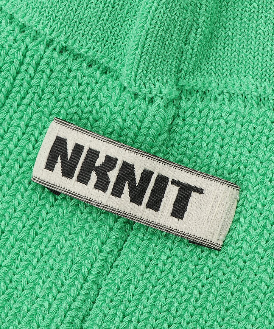 cotton nylon KNIT beanie_12