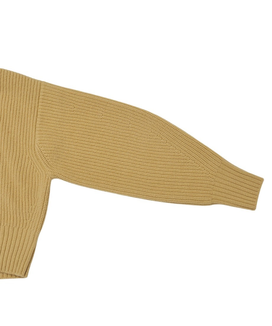zipper double collar KNIT_15