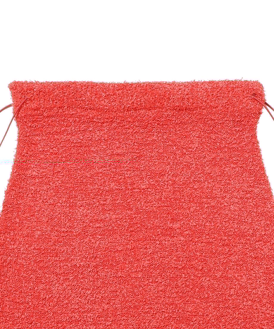 dry shaggy KNIT long skirt_11