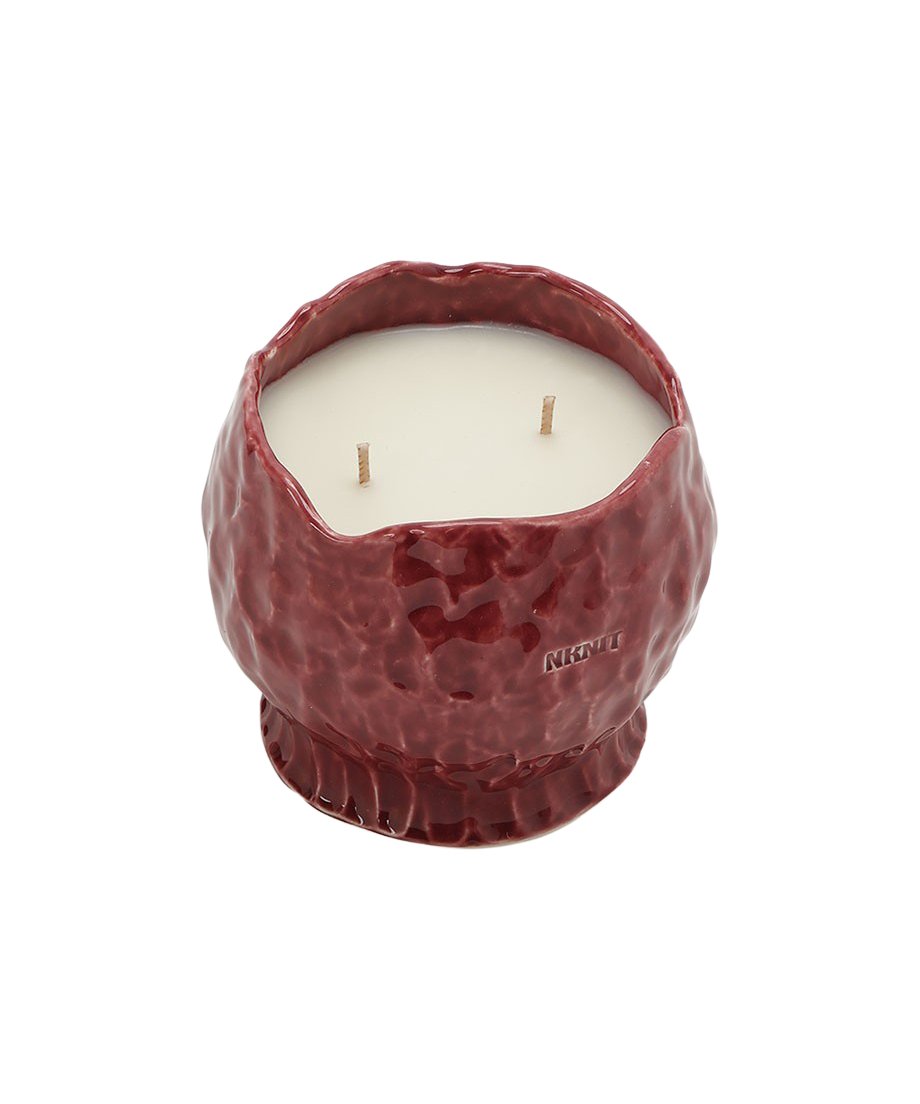 handmade ceramic candle L (MORNING GRASS)_6