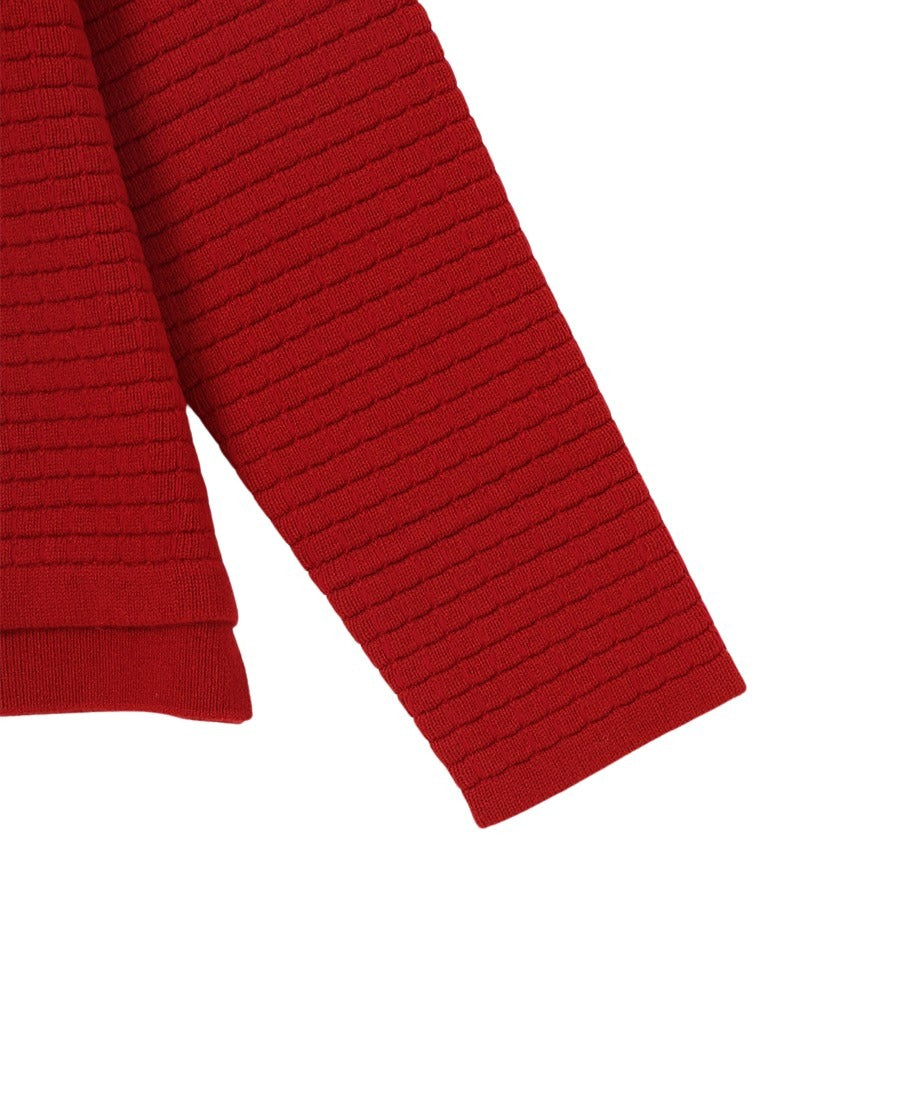 waffle KNIT pullover_13