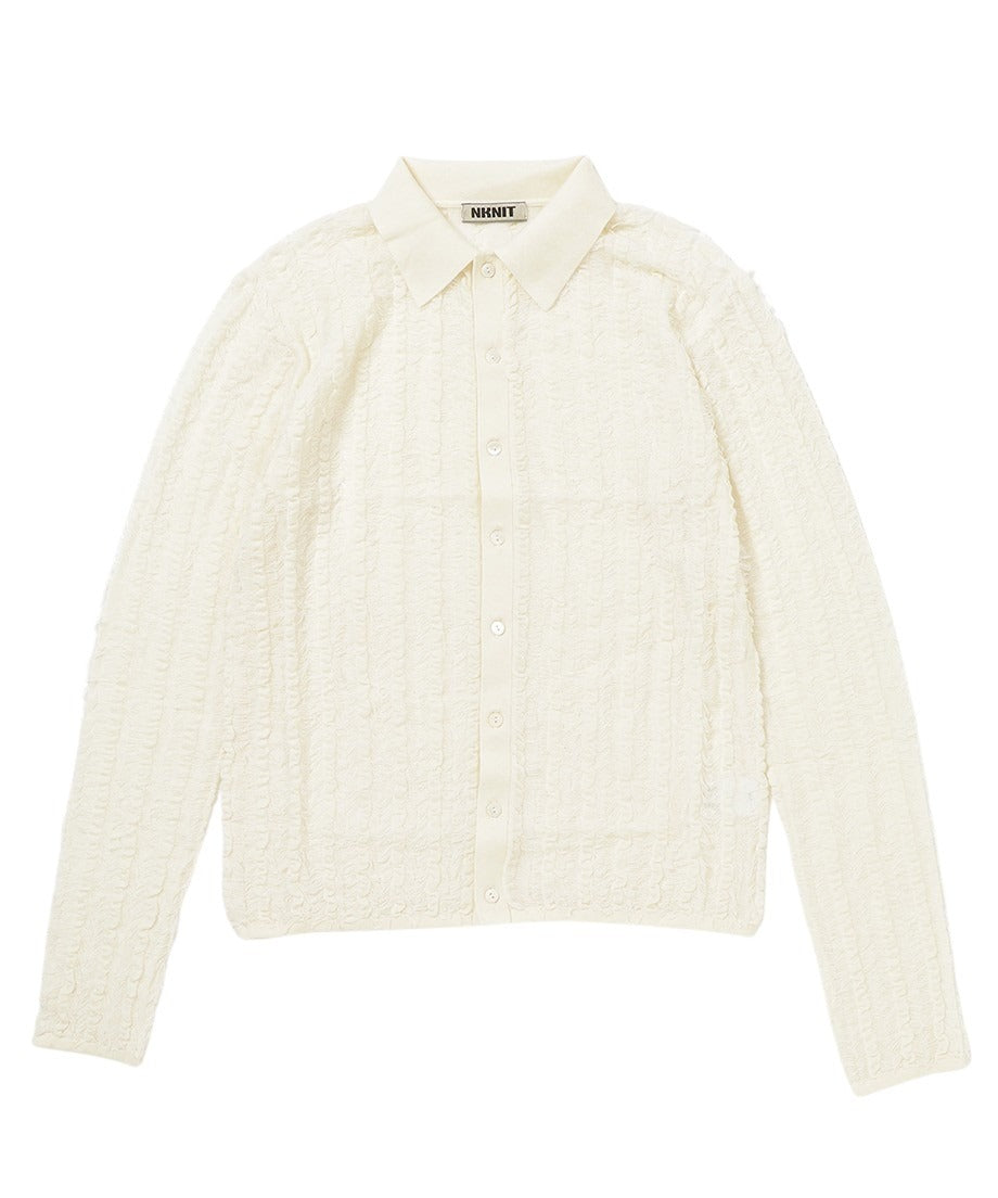 fringe KNIT shirt_2