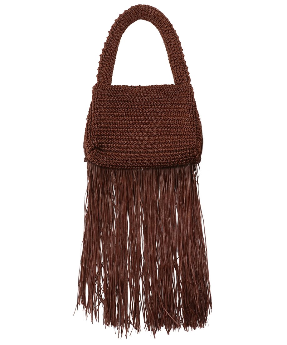 long fringe KNIT bag_5