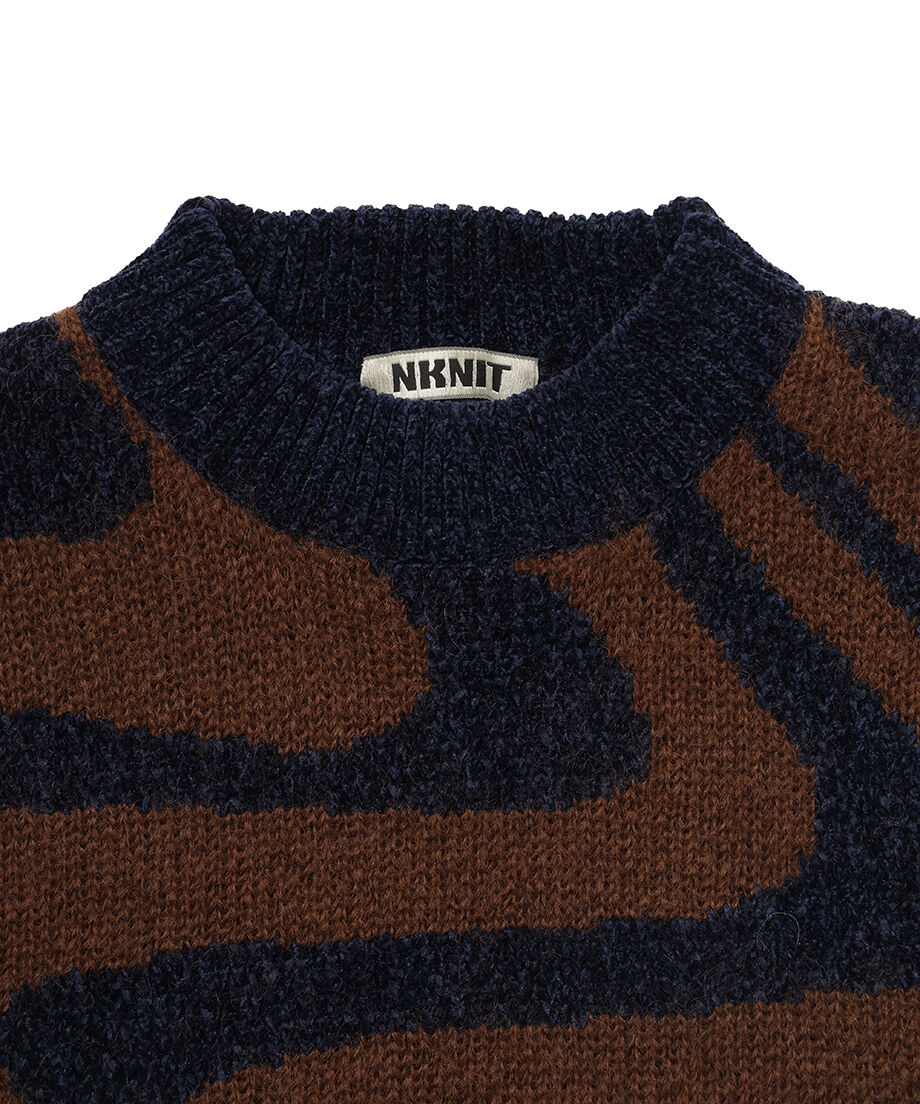 wave jacquard KNIT BIG_7