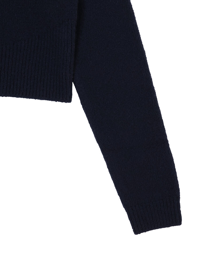 cashmere mix fooded SMALL KNIT_6