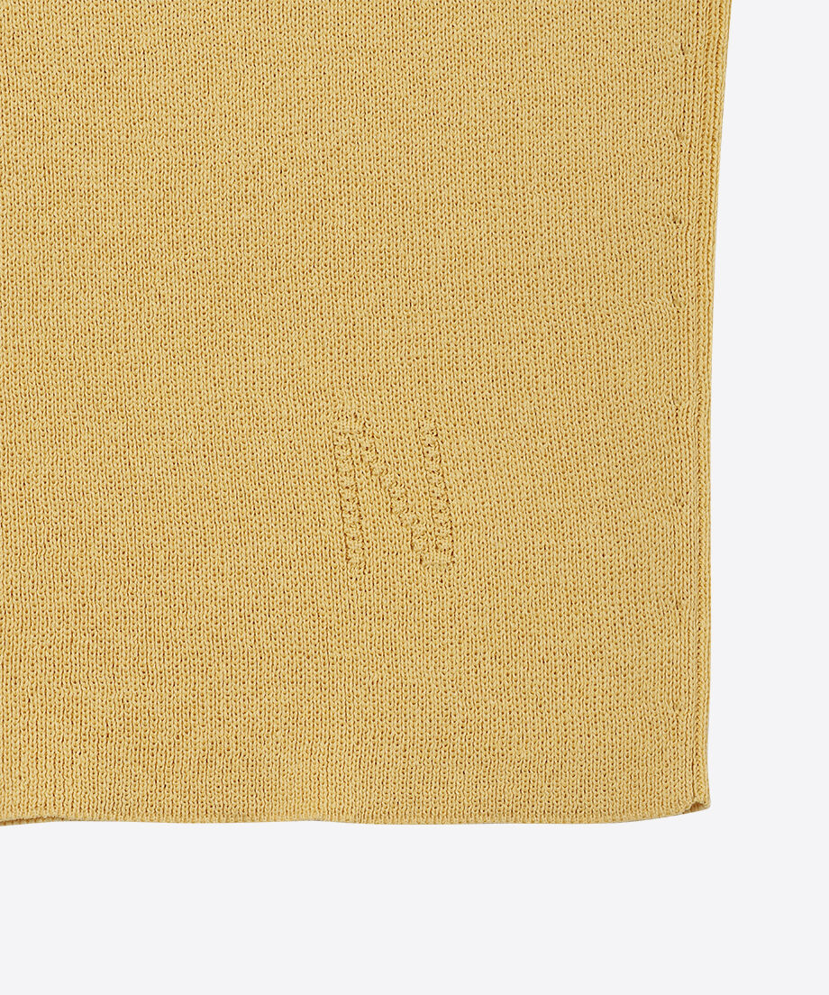 paper mix mini knit T-shirt_13