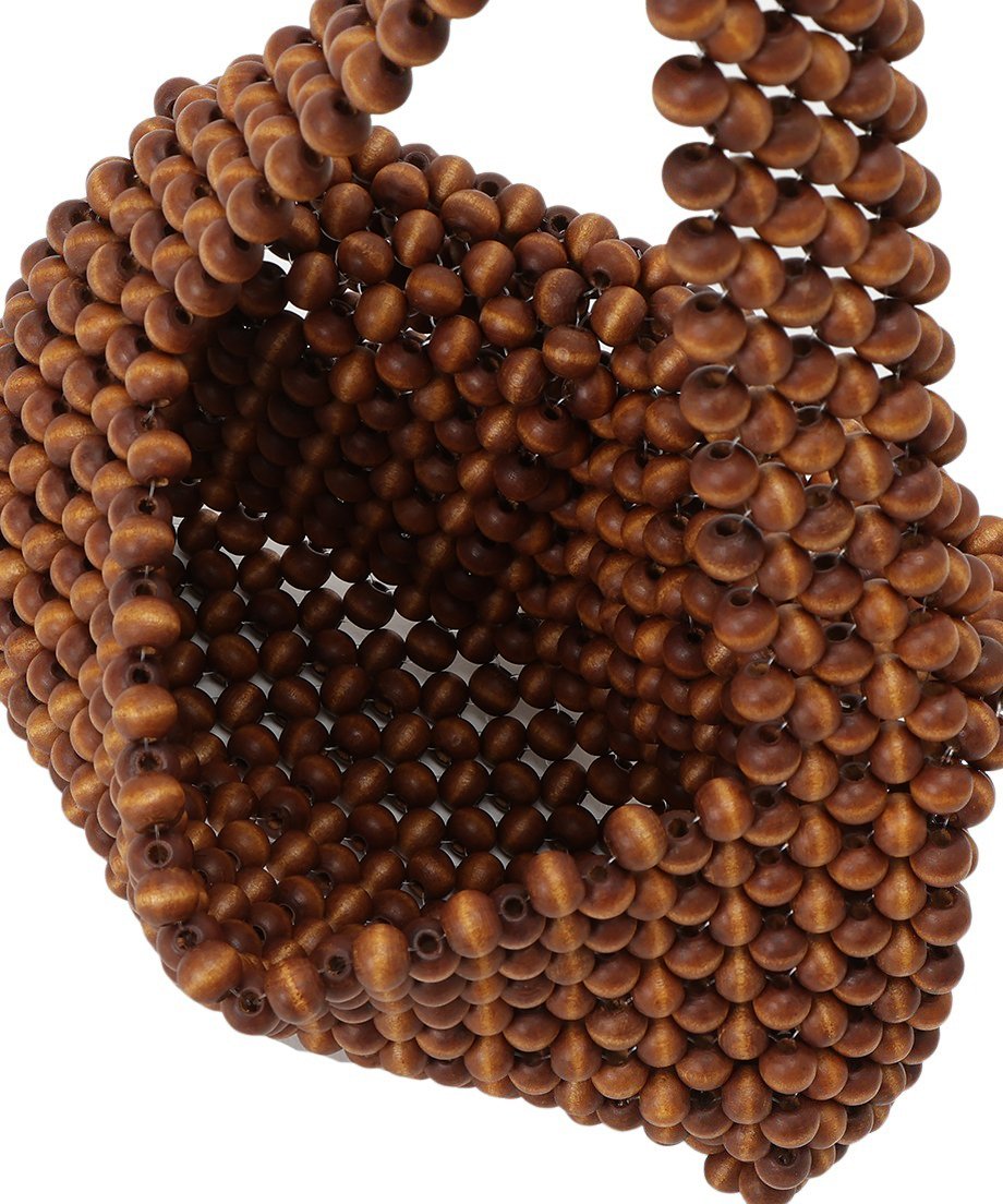 wood beads hand bag_7