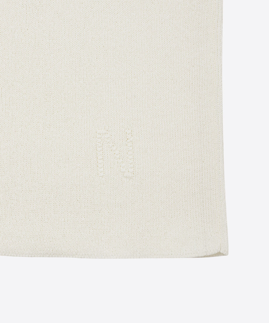 paper mix basic knit T-shirt_12