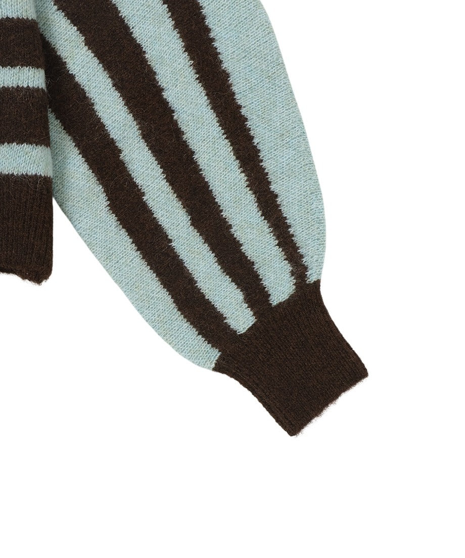 volume sleeve pull over KNIT_15