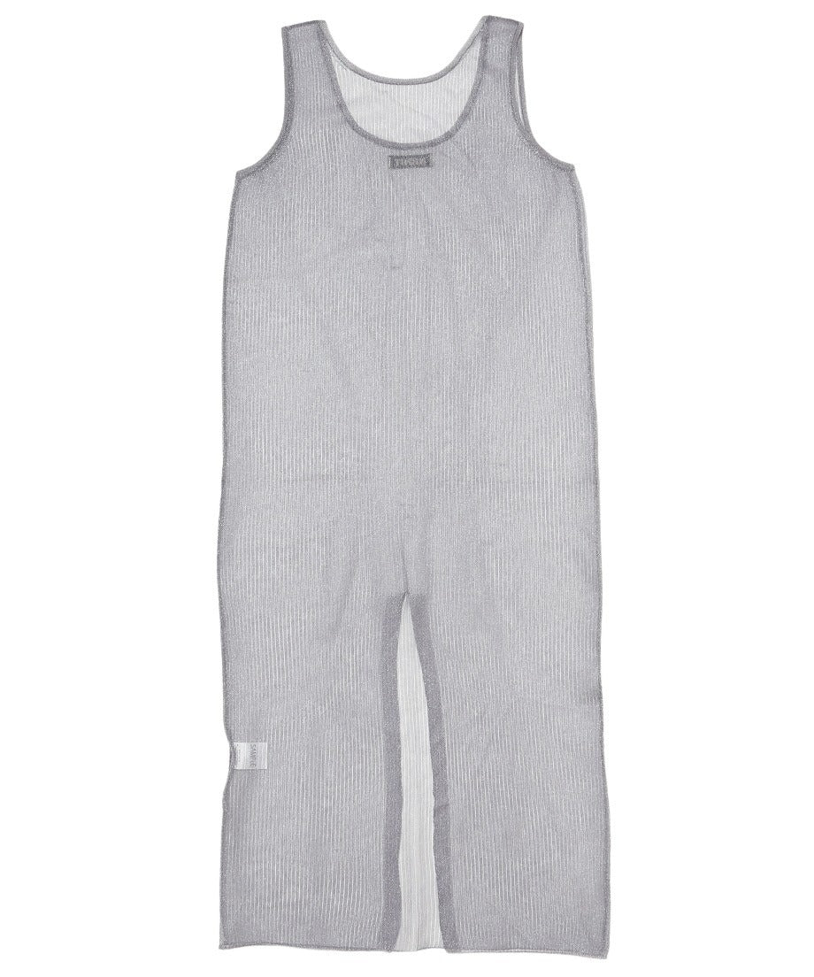 sheer metallic KNIT dress_8