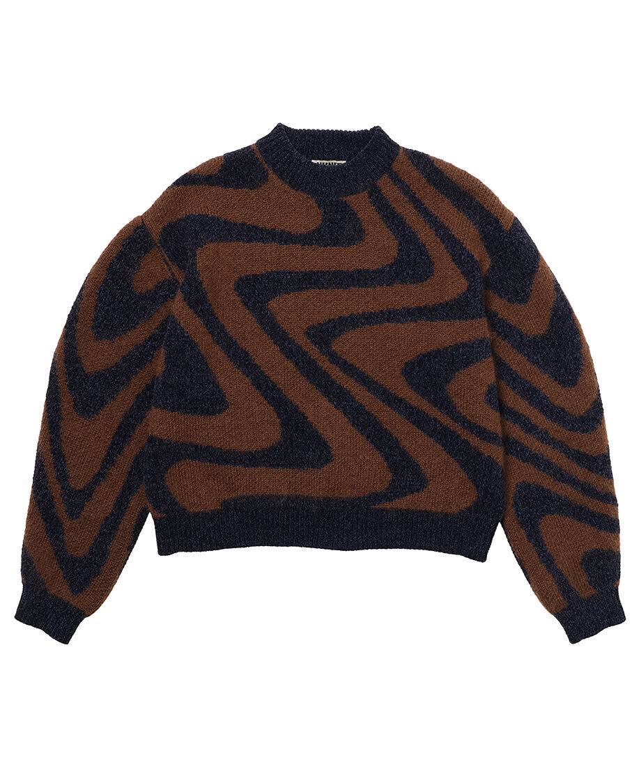 wave jacquard KNIT BIG_1