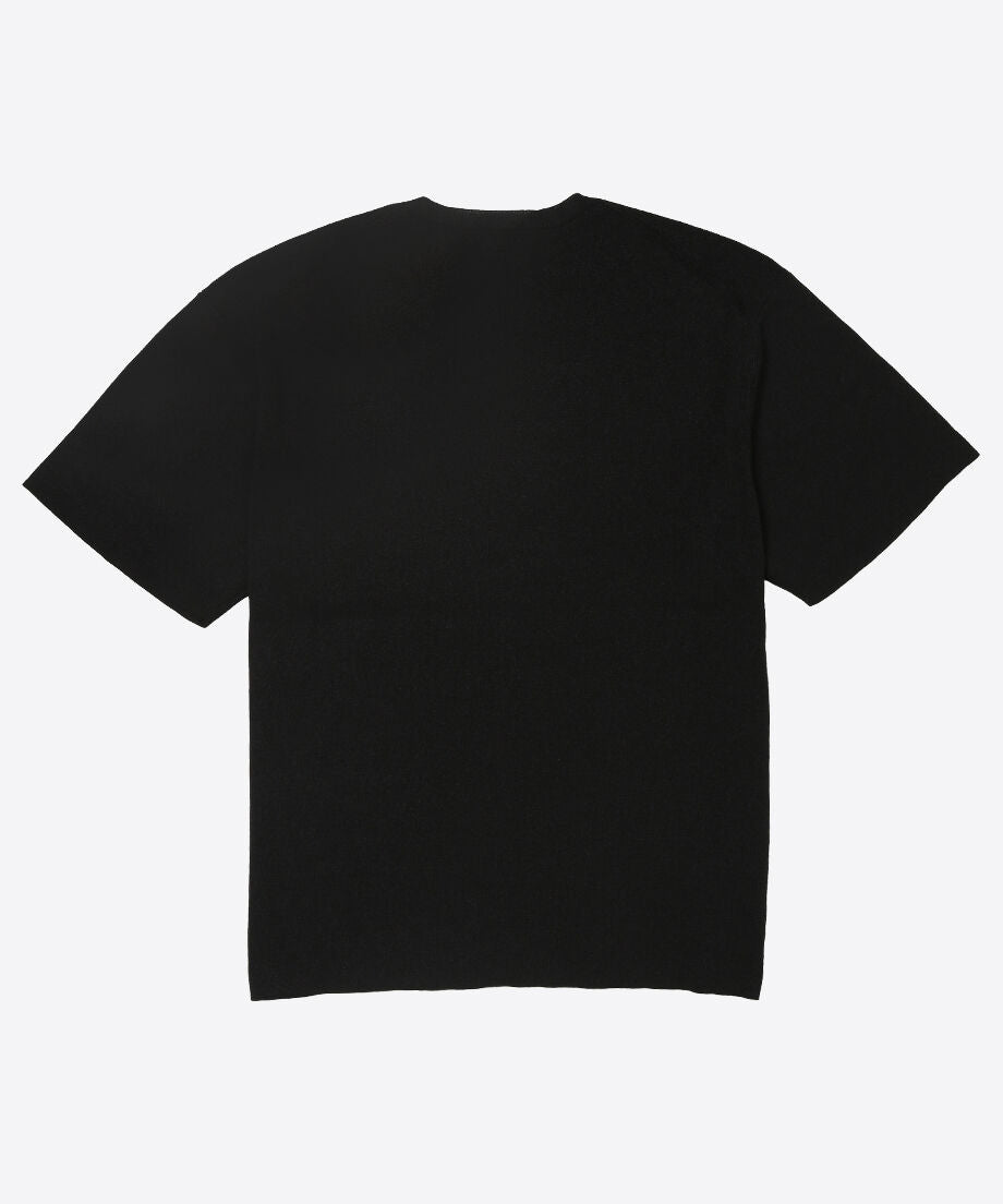 paper mix basic knit T-shirt_7