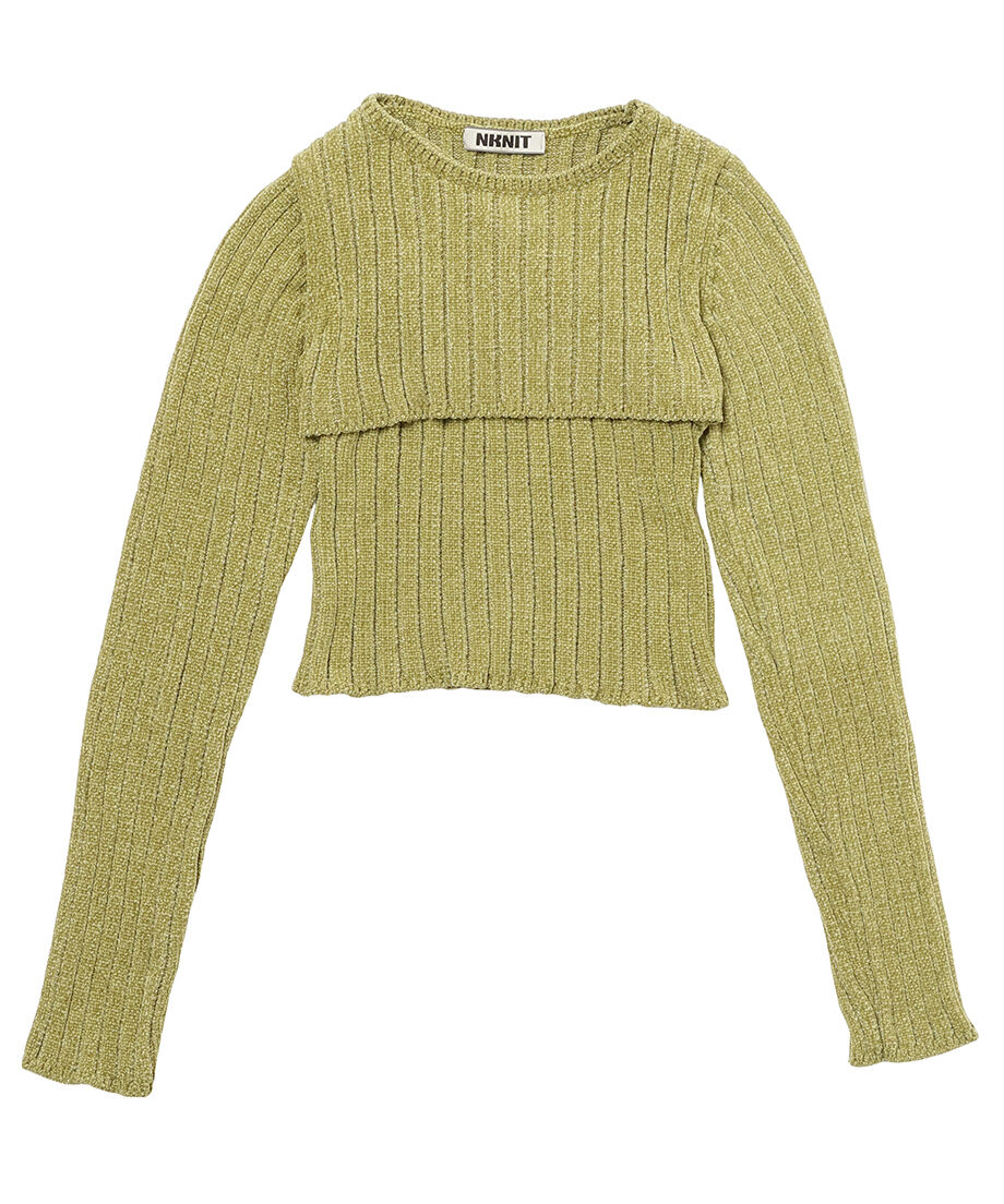 one shoulder set KNIT_3