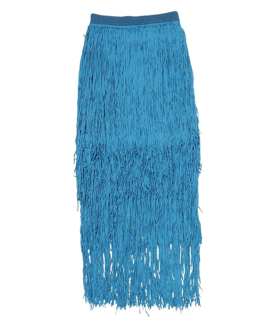 fringe KNIT skirt_10