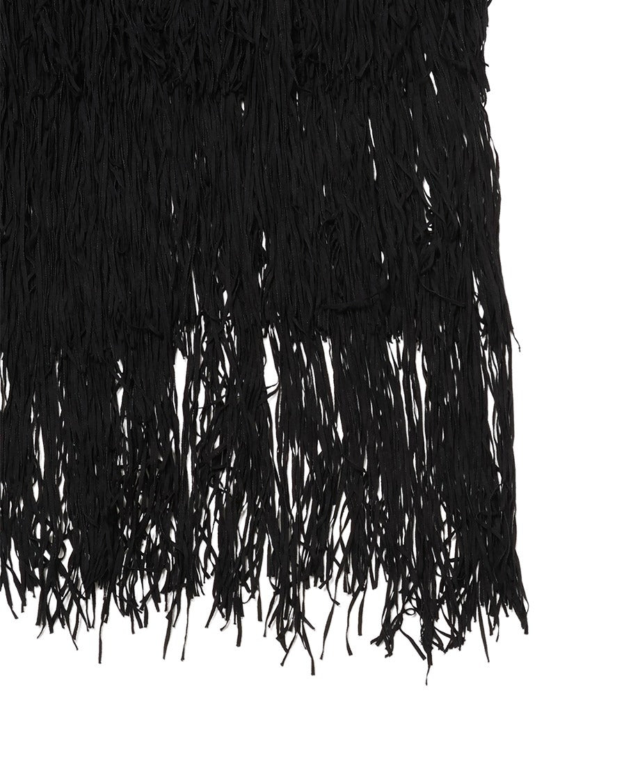 fringe KNIT skirt_6