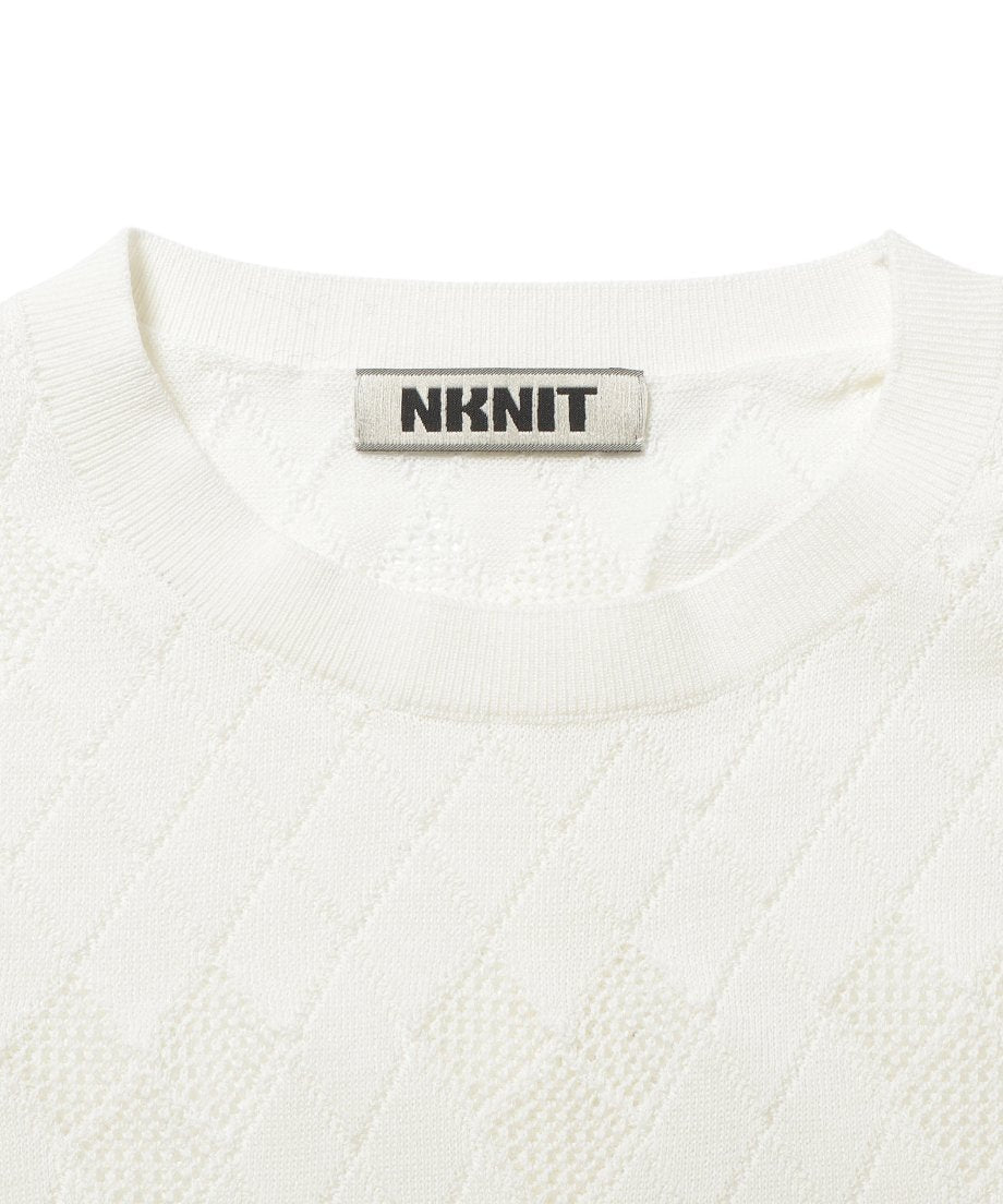 mesh♡ KNIT T-shirt_17
