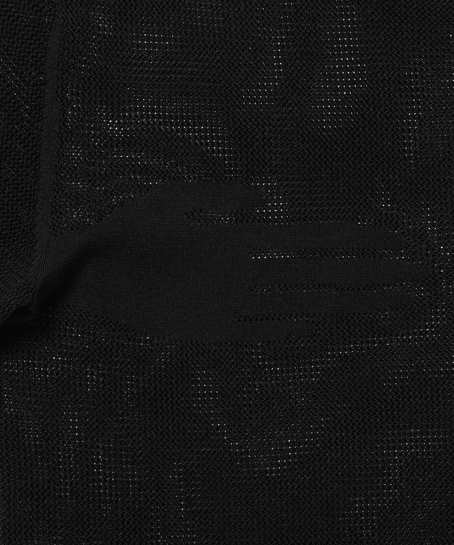 hand pattern mesh KNIT T-shirt_9