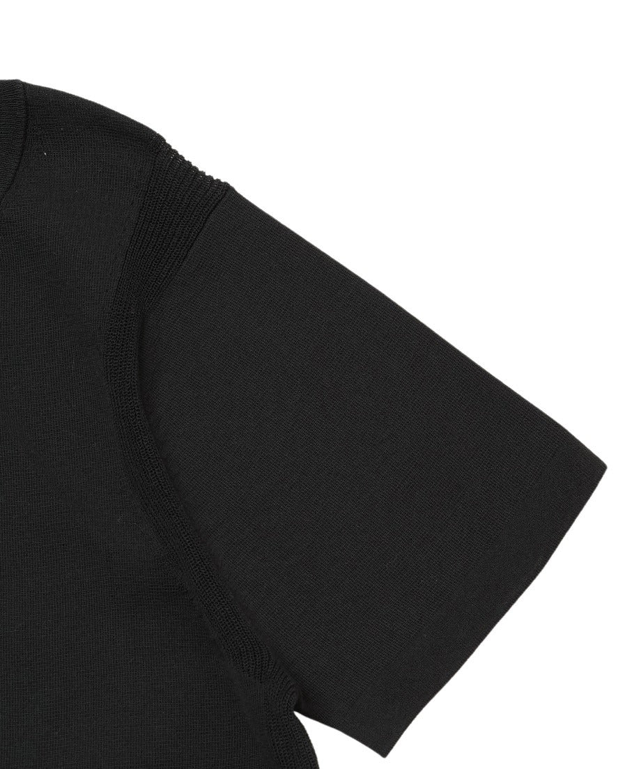 small basic KNIT T- shirt_12