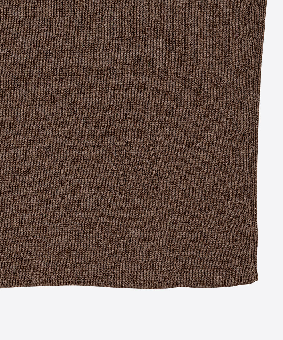 paper mix mini knit T-shirt_9