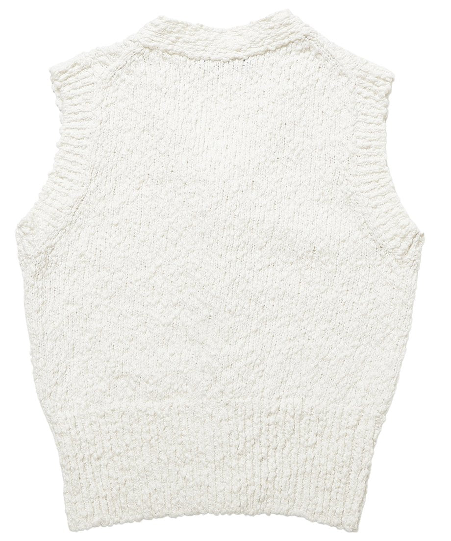 mini V-neck KNIT vest_11