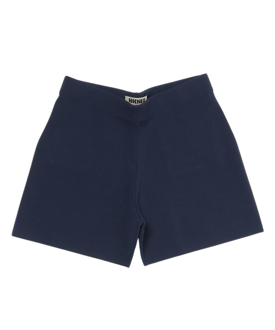 silk cotton fit KNIT shorts_6