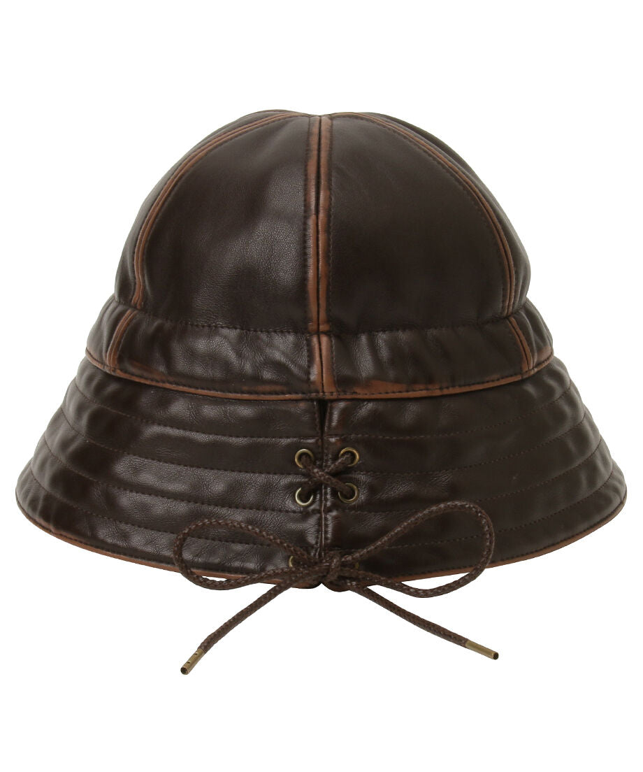vegan leather sailor hat_10