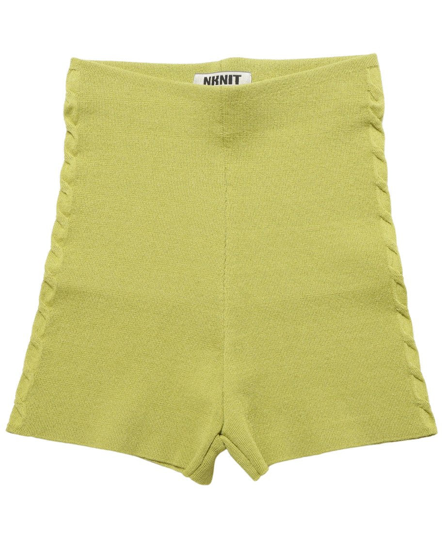 cable KNIT short pants_1