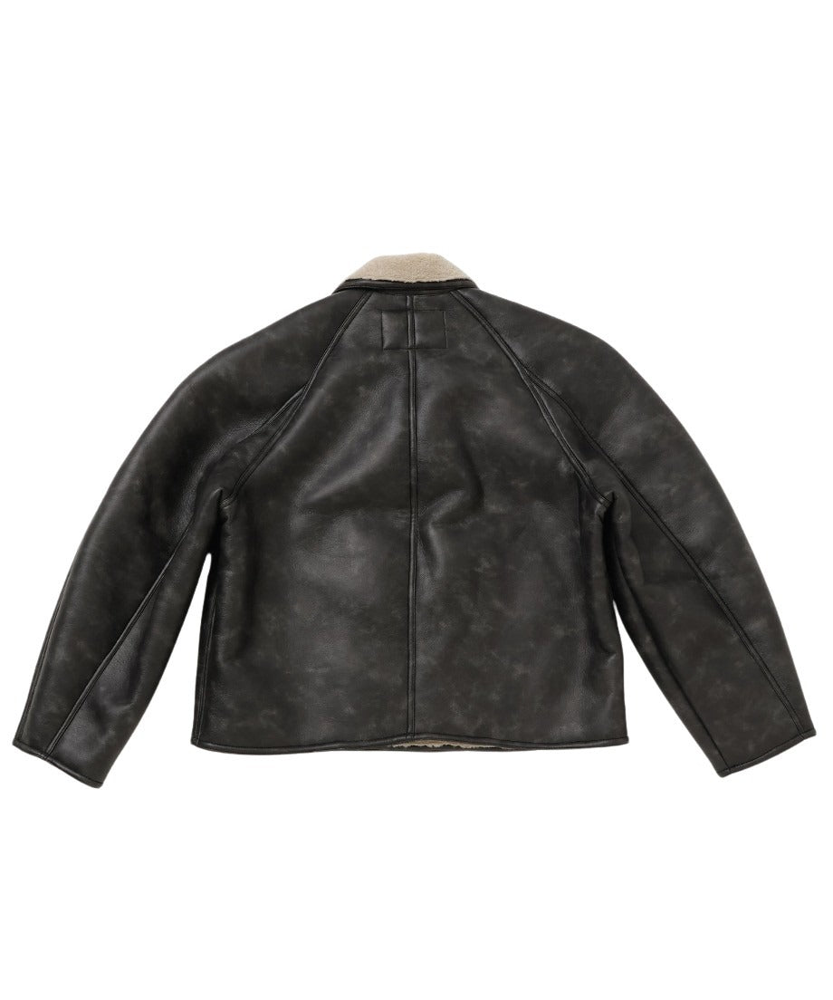 vegan mouton round jacket_9