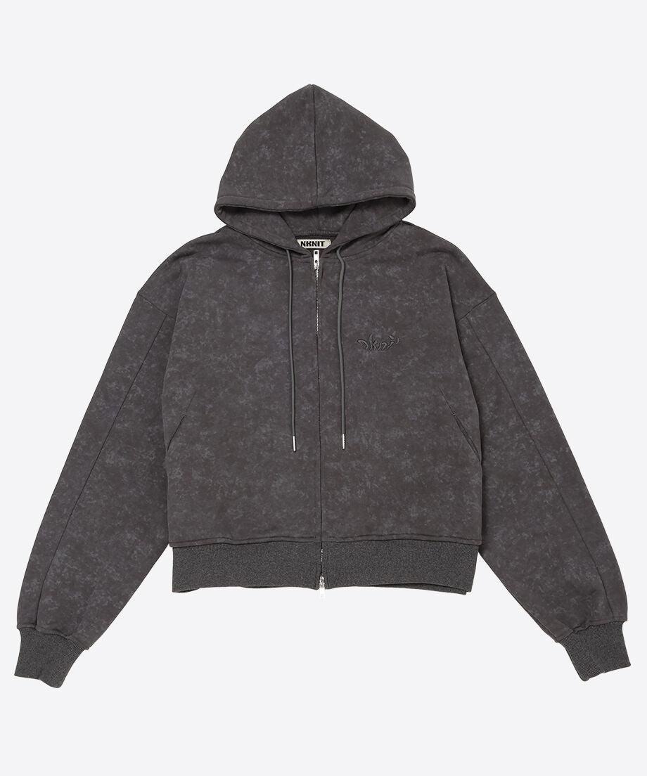 ZIP hooded sweatshirt size②_3