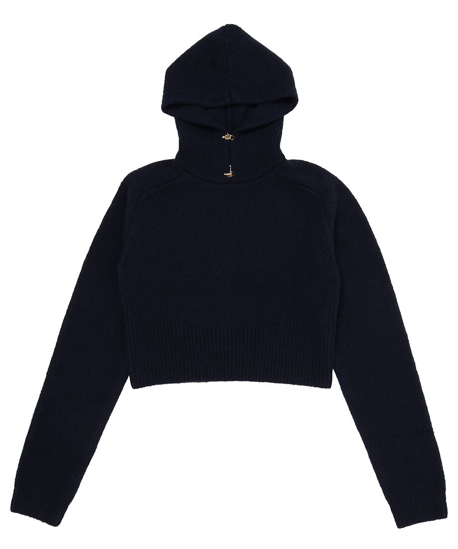 cashmere mix fooded SMALL KNIT_2