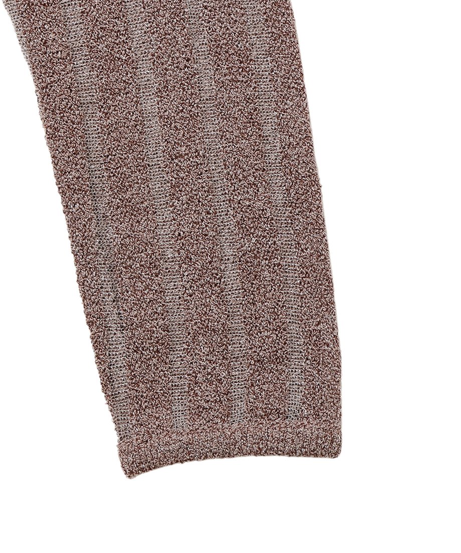 mesh stripe KNIT shirt_10