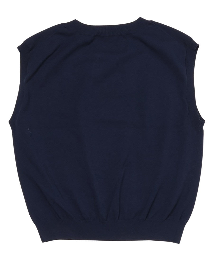 silk mix sleeveless KNIT_22