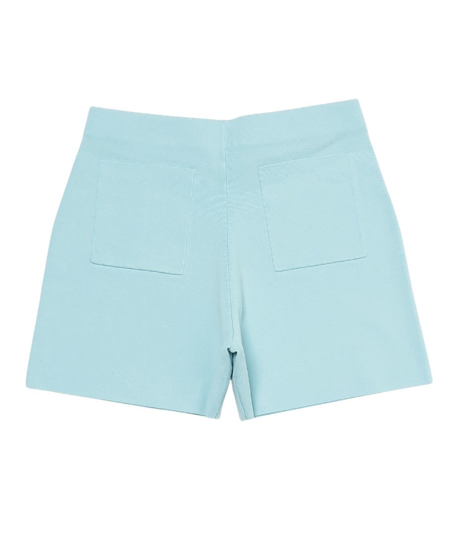 silk cotton fit KNIT shorts_15