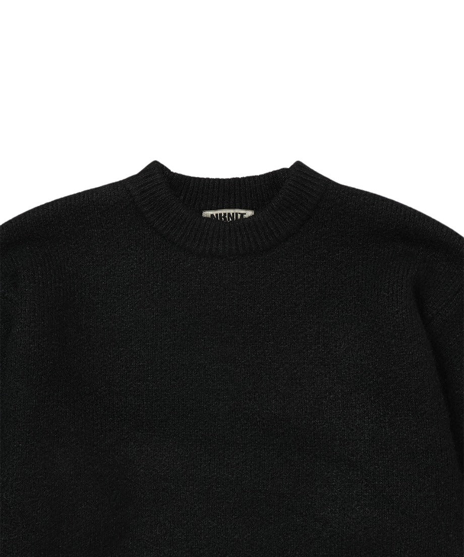 volume sleeve pull over KNIT_8