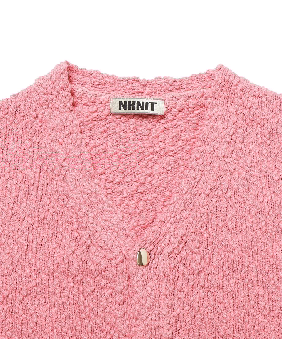 V-neck KNIT vest_6
